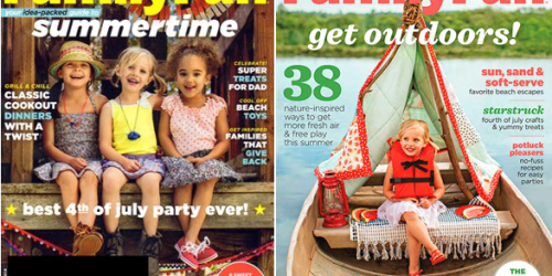 One Year Subscription to Family Fun Magazine Only $4.50 (Reg. $34.90) – Use Code FAMILY614