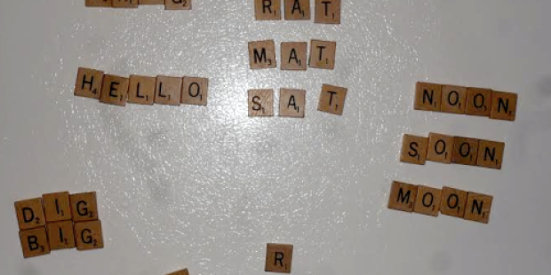 Happy Friday: Homemade Magnetic Scrabble Game