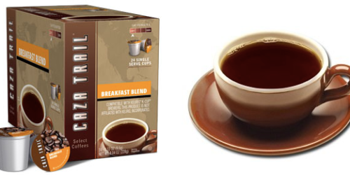 Amazon: 56 Caza Trail Single Serve K-Cups Only $16.80 Shipped (Just 30¢ Per K-Cup!)