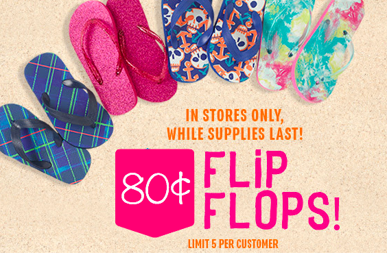The Children's Place: 80¢ Flip Flops In-Store Only (+ Great Deals on ...