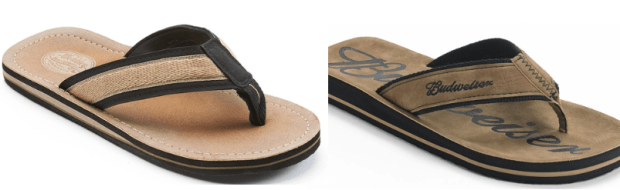 womens flip flops at kohls