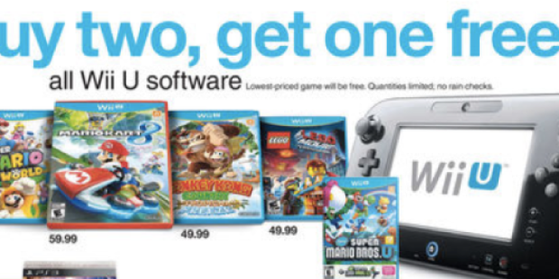 Target: Wii U Games Buy 2 Get 1 Free = One Reader Shares AWESOME Deals After Price Match