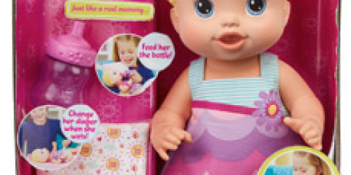 Amazon: Baby Alive Bitsy Burpsy Baby Doll Only $11 (Best Price – Regularly $24.99!)