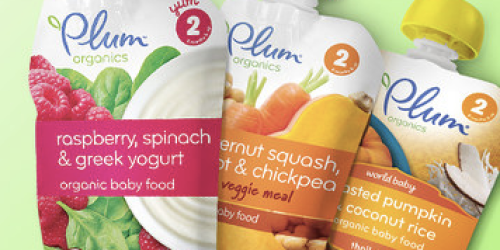 Zulily: Up to 70% Off Plum Organics Products (Baby Food, Yogurt MashUps, Snack Bars + More)