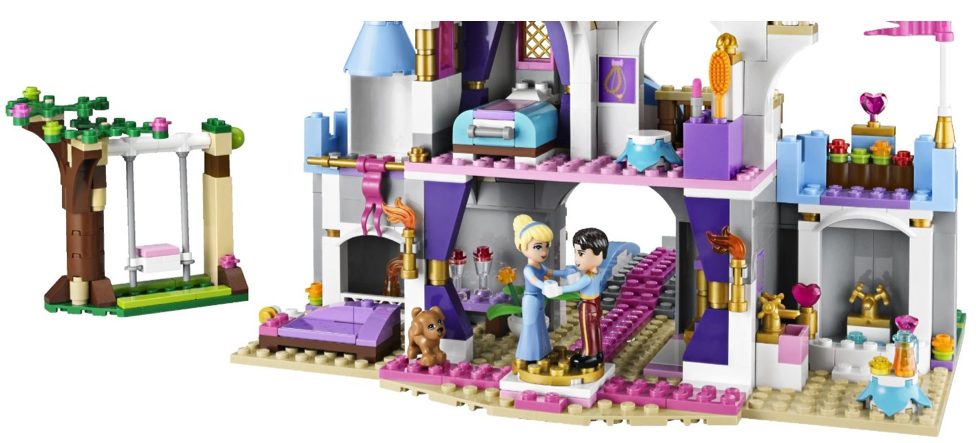 Amazon: Lego Disney Princess Cinderella's Romantic Castle $56.18 