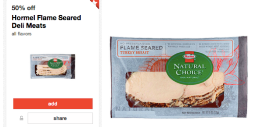 Target: High Value 50% Off Hormel Deli Meats Cartwheel Offer