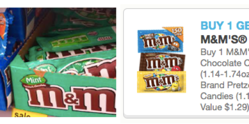 Walgreens: Mars M&M’s Single Bags Only 33¢