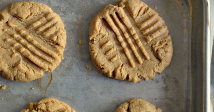 3 Ingredient Peanut Butter Cookies Hip2Save