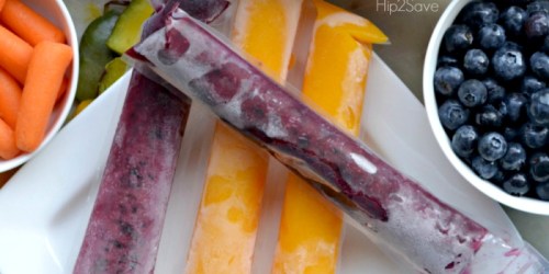 Homemade Otter Pops (Blueberry Coconut and Mango Carrot Recipes)