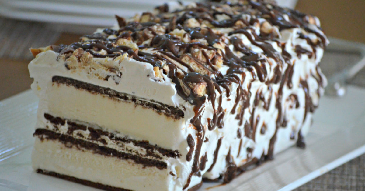 Delicious And Easy Ice Cream Sandwich Cake Recipe