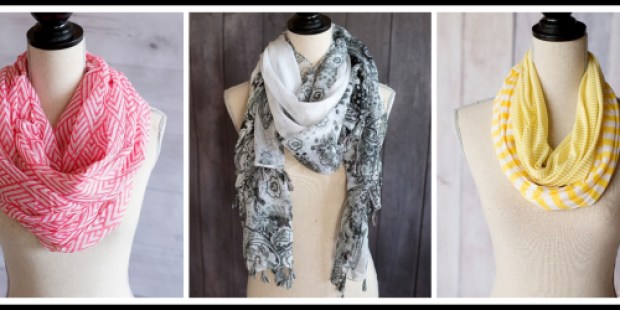 Cents of Style Scarf Blowout: Scarves Only $5.95 Shipped w/ Code JULYDEAL (Regularly $19.95)