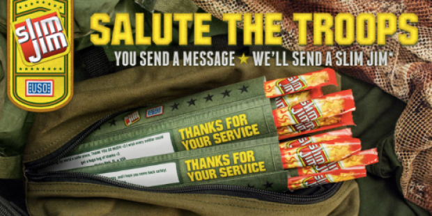 Help Send FREE Slim Jims to the Troops…