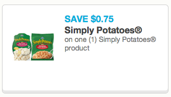 New 0 75 1 Any Simply Potatoes Product Coupon Hash Browns Only