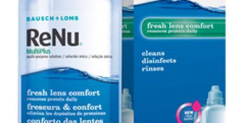 New $2/1 Renu Multi-Purpose Solution Coupon = $0.99 at Walgreens (Starting 7/6 – Print Your Coupons Now!)