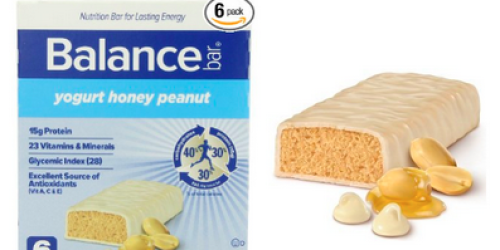 Amazon: Yogurt Honey Peanut Balance Bars as Low as 47¢ Per Bar Shipped
