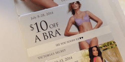 Victoria’s Secret: FREE All-Over Lace Undie, $10 Off a Bra Purchase + More (Check Your Mailbox)