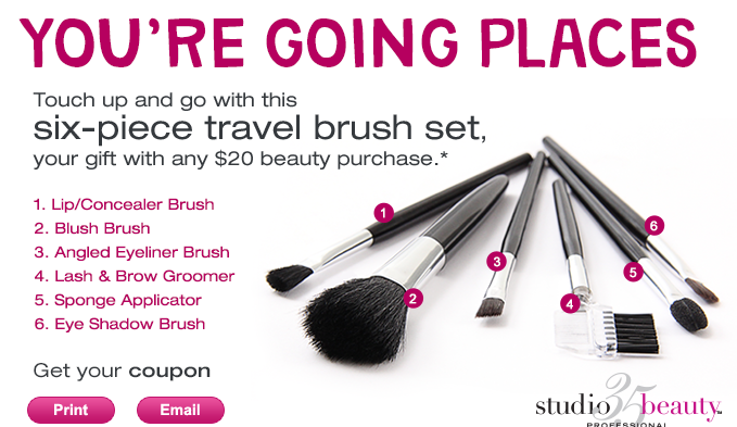 My brush set coupon