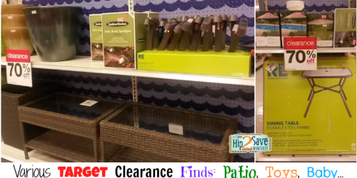 Target Clearance (Reader Deals): Great Deals on Patio & Outdoor Items, Baby Supplies, Toys, + More