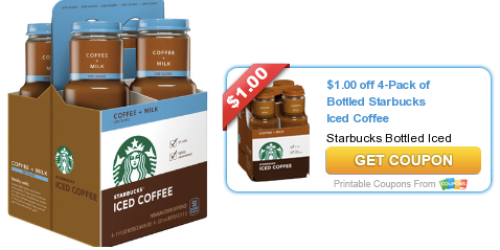 Walgreens: Starbucks Iced Coffee Drinks Only 74¢ Each (Starting 7/13 – Print Coupons NOW!)