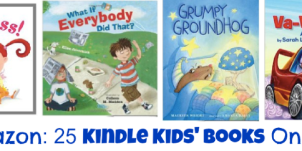 Amazon: 25 Kindle Kids’ Books Only $1 Each