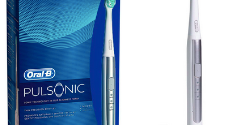 Shnoop.com: Oral-B Pulsonic Sonic Slim Rechargeable Power Toothbrush Kit Only $39.99 Shipped (Reg. $90!)