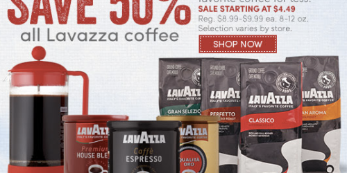 Cost Plus World Market: 50% Off All Lavazza Coffee & 30% Off All Unplugged Coffee Makers & Accessories (Today Only)