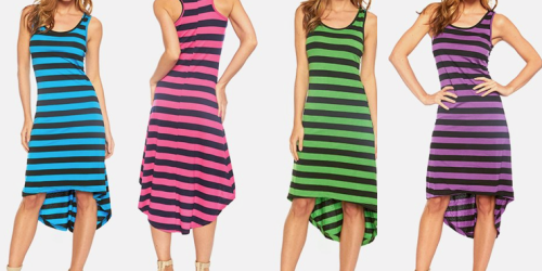 Tanga.com: Striped Sleeveless High-Low Maxi Dress Only $9.99 (Regularly $29.95!) + FREE Shipping