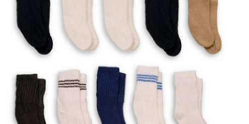 Shnoop.com: 20 Pairs of Faded Glory Infant/Toddler Boys Crew Socks Only $7 Shipped (Just 35¢ Per Pair!)