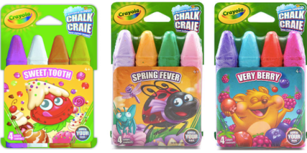 ToysRUs.com: Great Deals on Crayola Sidewalk Chalk = 4 Count Packages As Low As 29¢ Each