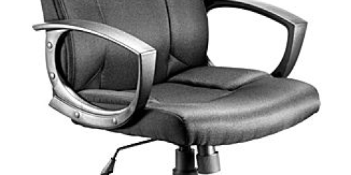 Staples.com: Stiner Fabric Managers Chair in Black Only $39.99 Shipped (Reg. $99.99!)