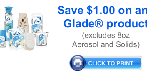 Walgreens: Glade Jar Candles Only $0.38 Each (After Coupons & Checkout 51) – Starts 7/20