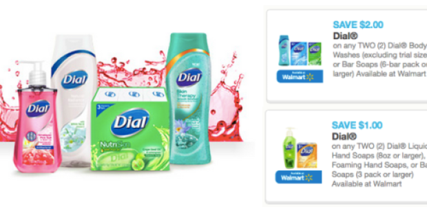 New Dial Coupons = 50¢ Body Wash & Hand Soaps at CVS Starting 7/20 (Print Your Coupons Now)