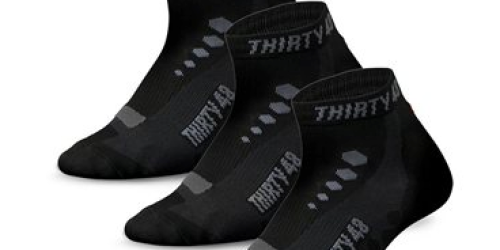 Rakuten: Thirty48 Cycling Socks Unisex with CoolMax 3-Pack Only $6.99 Shipped (Regularly $19.99!)