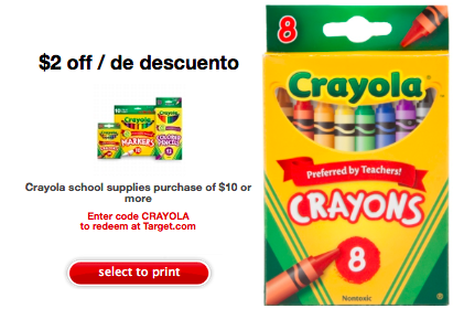 Target: Rare $2 Off a $10 Crayola Purchase Coupon (Plus, 3 ...