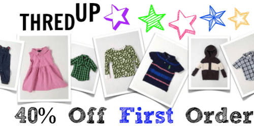 ThredUp: Extra 40% Off for New Members