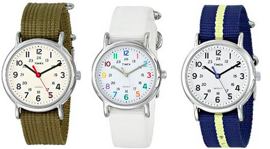 timex weekender amazon