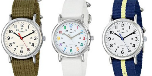 Amazon: Timex Weekender Watches Only $19.99 (Regularly up to $44.95!)