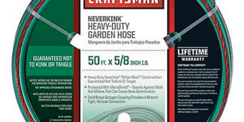 Sears.com: Craftsman 50 ft Heavy Duty Neverkink Self-Straightening Hose Only $15.99 (Reg. $31.99)