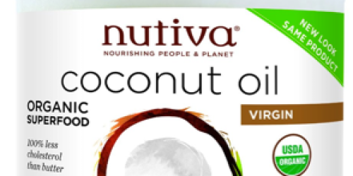 Amazon: Nutiva Organic Virgin Coconut Oil 54-Ounce Jar Only $18.99 (+ Yummy & Easy Popcorn Recipe!)