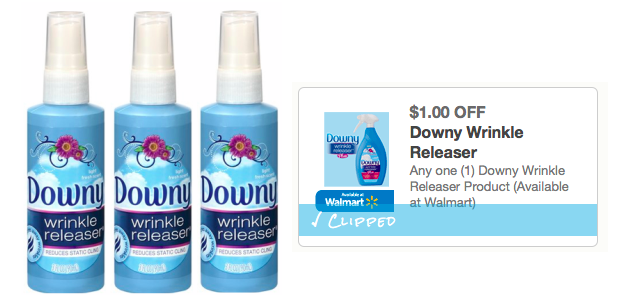 $1/1 Downy Wrinkle Releaser Coupon - NO Size Restrictions (RESET ...