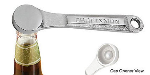 Sears.com: Craftsman Cap Wrench Bottle Opener Only $4.49 (Regularly $14.99!) + Free In-Store Pick Up