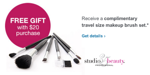Walgreens: Free Travel Size Makeup Brush Set with $20 Beauty Purchase Coupon – Check Your Inbox