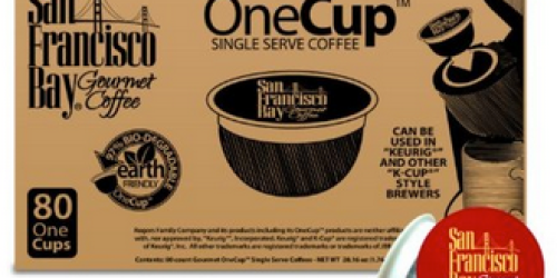Amazon: Highly Rated San Francisco Bay Coffee K-Cups Only $0.34 Each Shipped