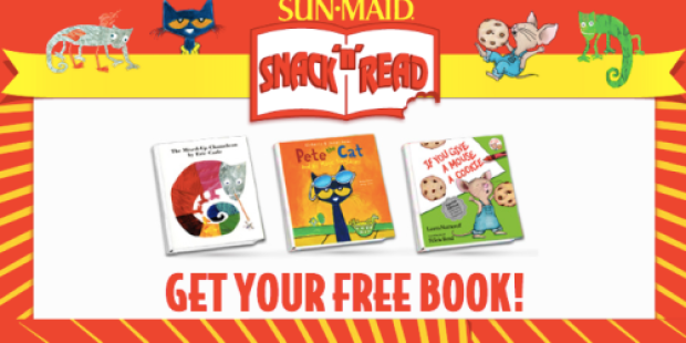 Sun-Maid Snack ‘n’ Read Offer: Request a FREE Kid’s Book (33,000 Available!)
