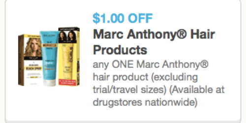 Walgreens: Marc Anthony Hair Care Only $3.40 Each