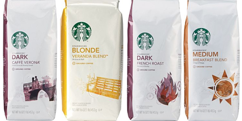 Staples.com: Select Starbucks Ground Coffee 1-lb. Bags Only $8 Each + FREE Shipping
