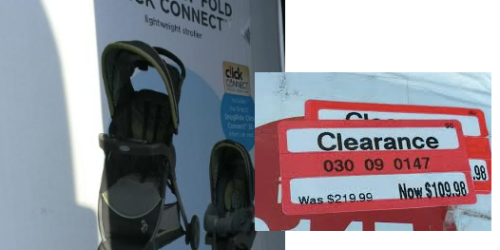 Target: Clearance Finds on Strollers & Car Seats