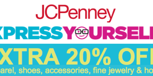 JCPenney Express Yourselfie Sweeps: Enter to Win JCP.com Gift Card (+ Score 20% Off Purchase Coupon)