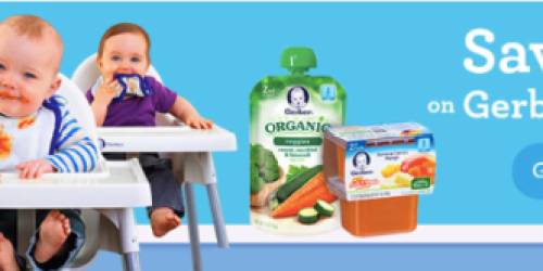 Save Up to $2 on Gerber Baby Food (+ Target Deal)