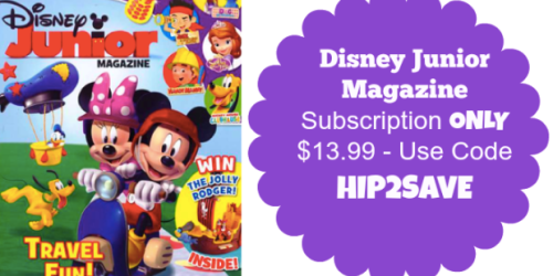 Disney Junior Magazine Subscription Only $13.99